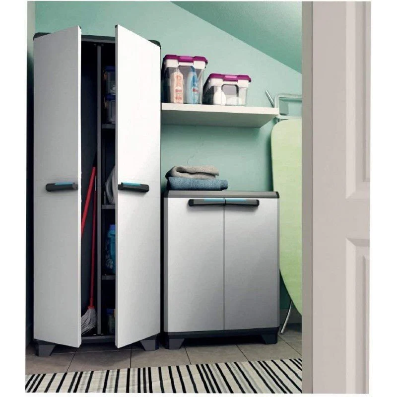 Armadio linear portascope con ripiani | Keter - Image 6