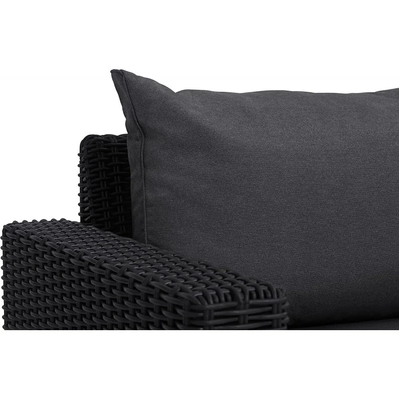 Coppia di poltrone da esterno California con cuscino | Keter - Image 4