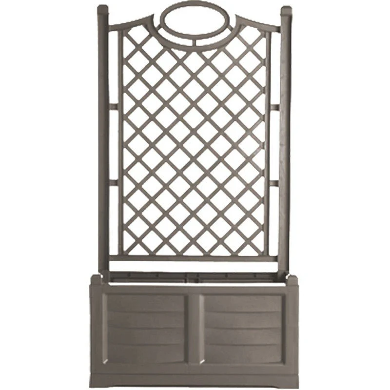 Fioriera con grigliato in plastica 80x42,5x150h cm Bama - Image 4
