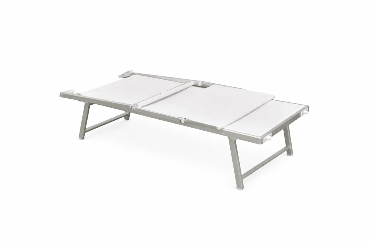 Lettino prendisole bianco Spiaggia Pro Xone - Image 8