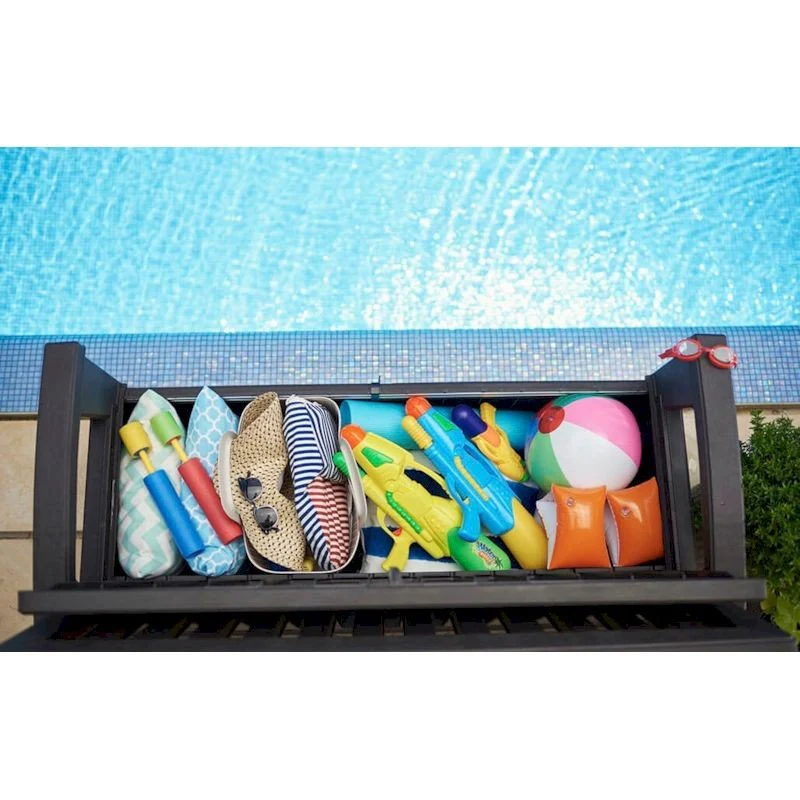 Panchina da giardino  graphite Patio Storage - Image 3