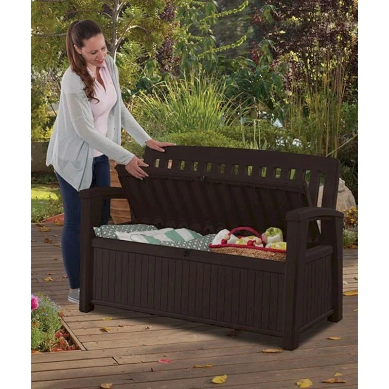 Panchina da giardino  graphite Patio Storage - Image 4