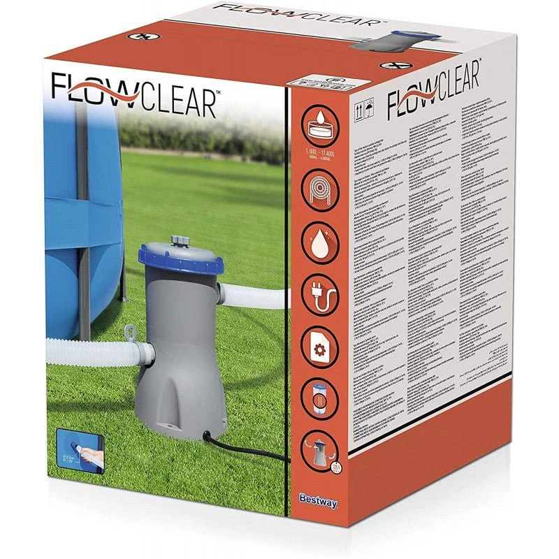 Pompa filtro a cartuccia 3.028 L/h | Bestway - Image 3