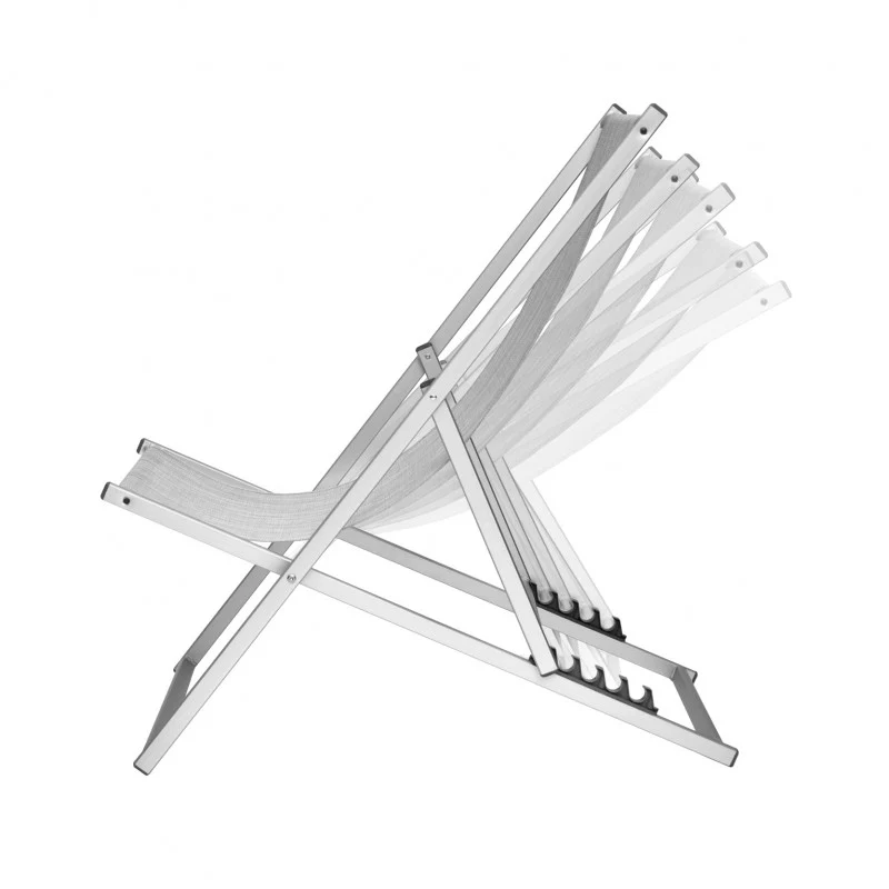 Sdraio spiaggia pro grigia - Image 3