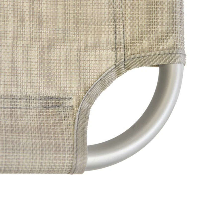 Spiaggina PRO Mare Beige Pieghevole in Alluminio con Poggiatesta Xone - Image 22