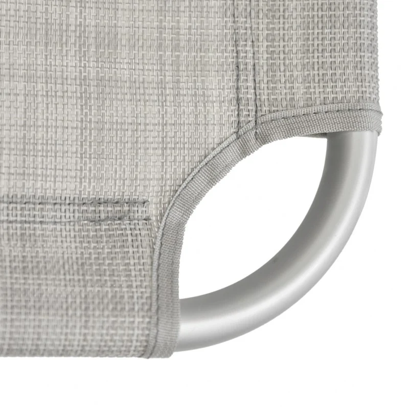 Spiaggina PRO Mare Grigia Pieghevole in Alluminio con Poggiatesta Xone - Image 17