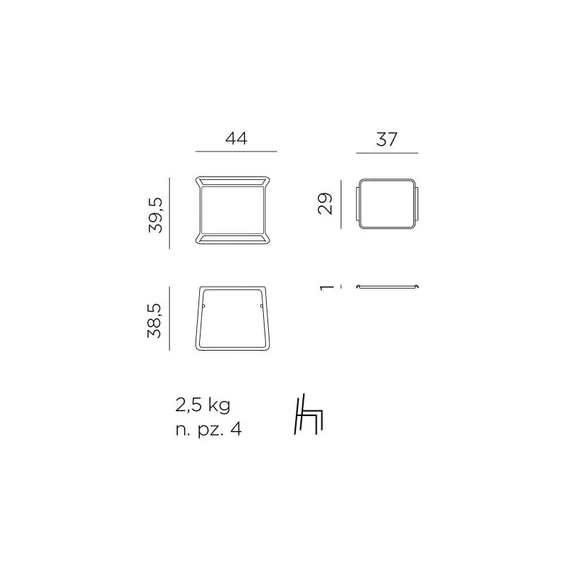 Tavolino da caffè Pop Nardi - Image 8