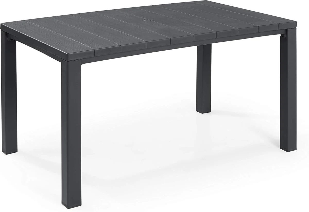 Set Tavolo Julie Grafite + 6 Sedie Elisa Colorate - Image 4